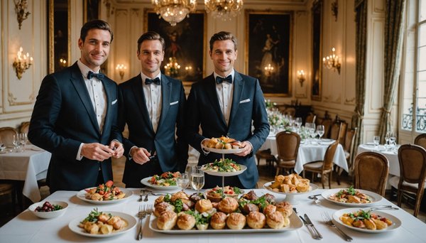 Top traiteurs à paris pour un cocktail déjeunatoire inoubliable